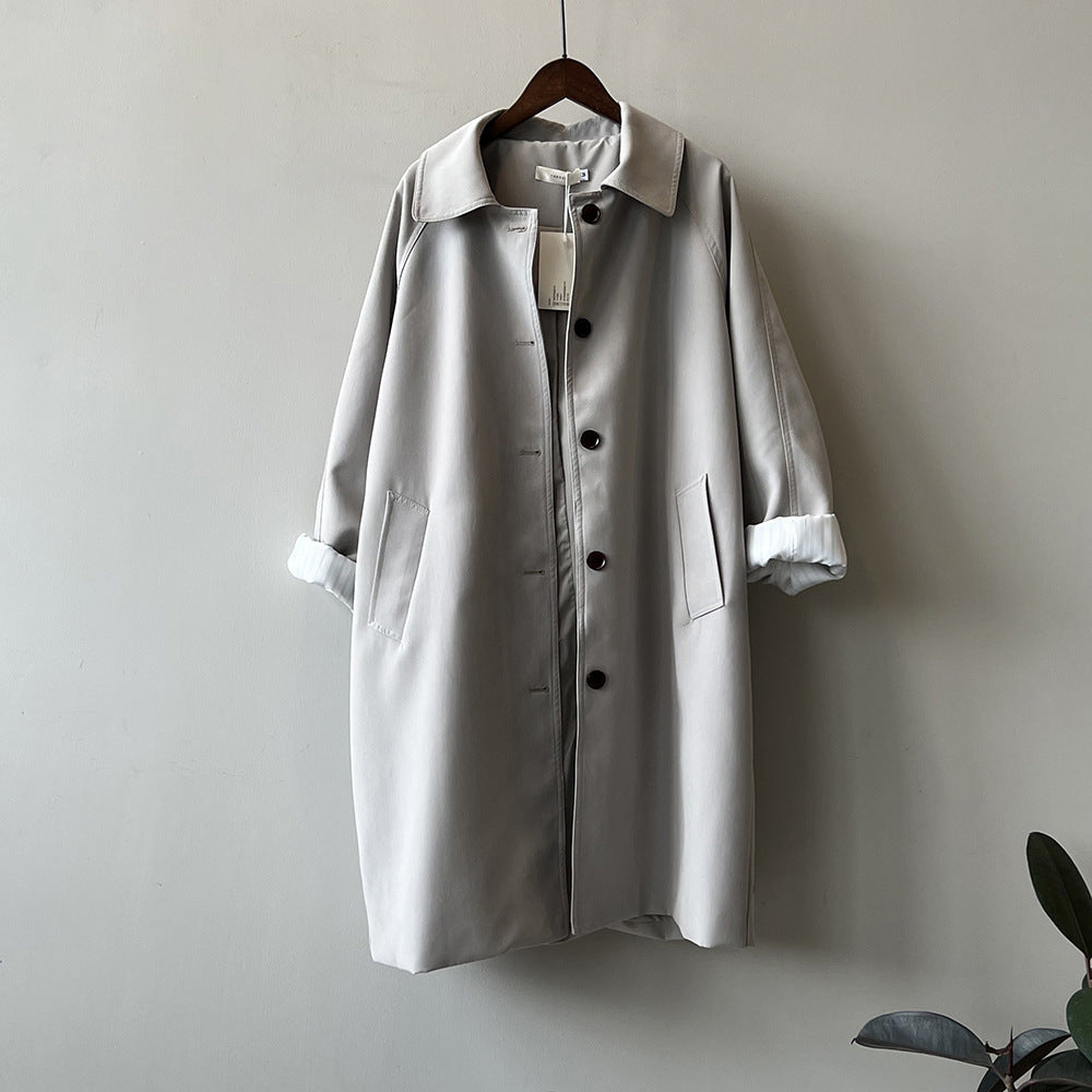 Korean Style Casual Trench Coat Women's Autumn New