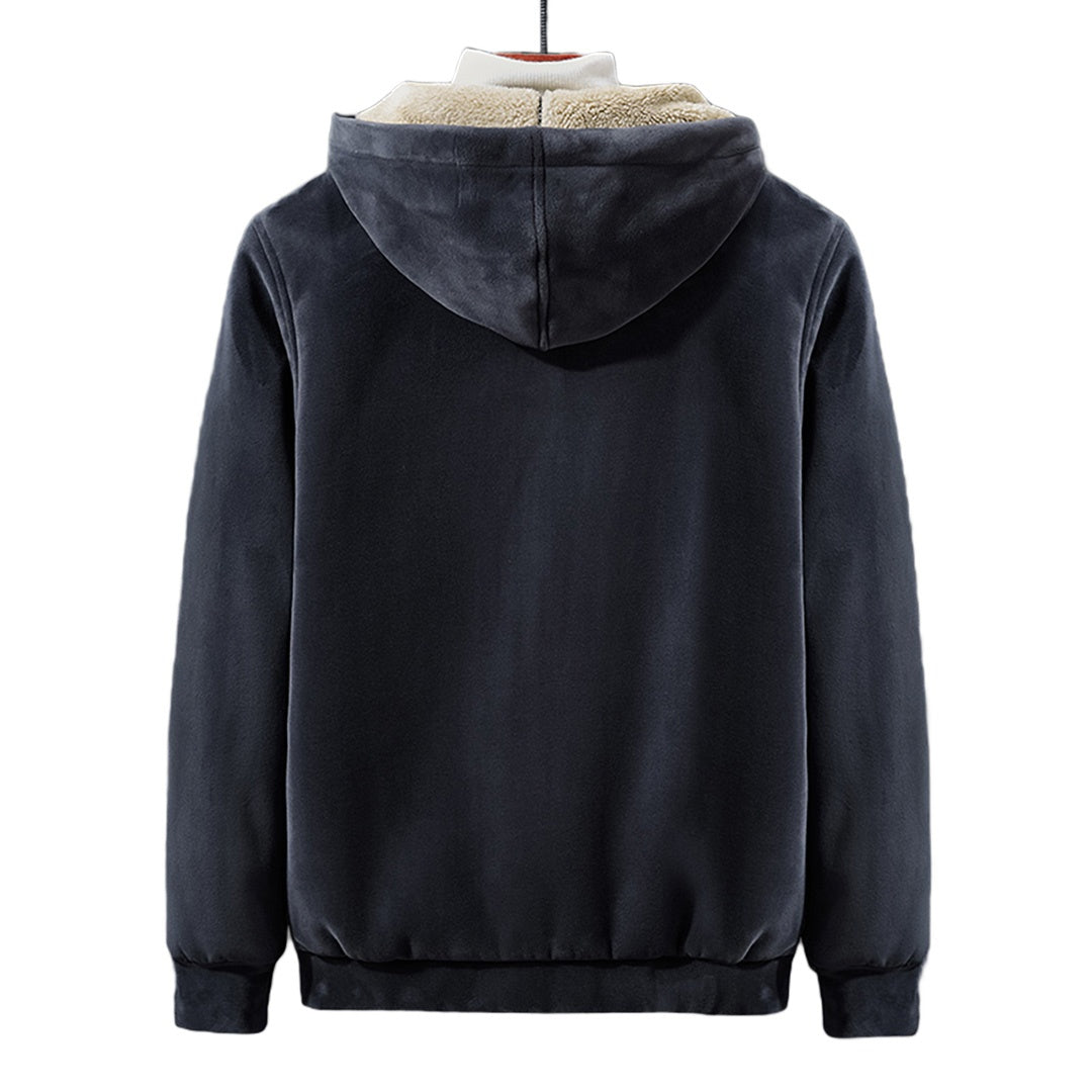 Cashmere Hooded Sweater Men's Cashmere Coat