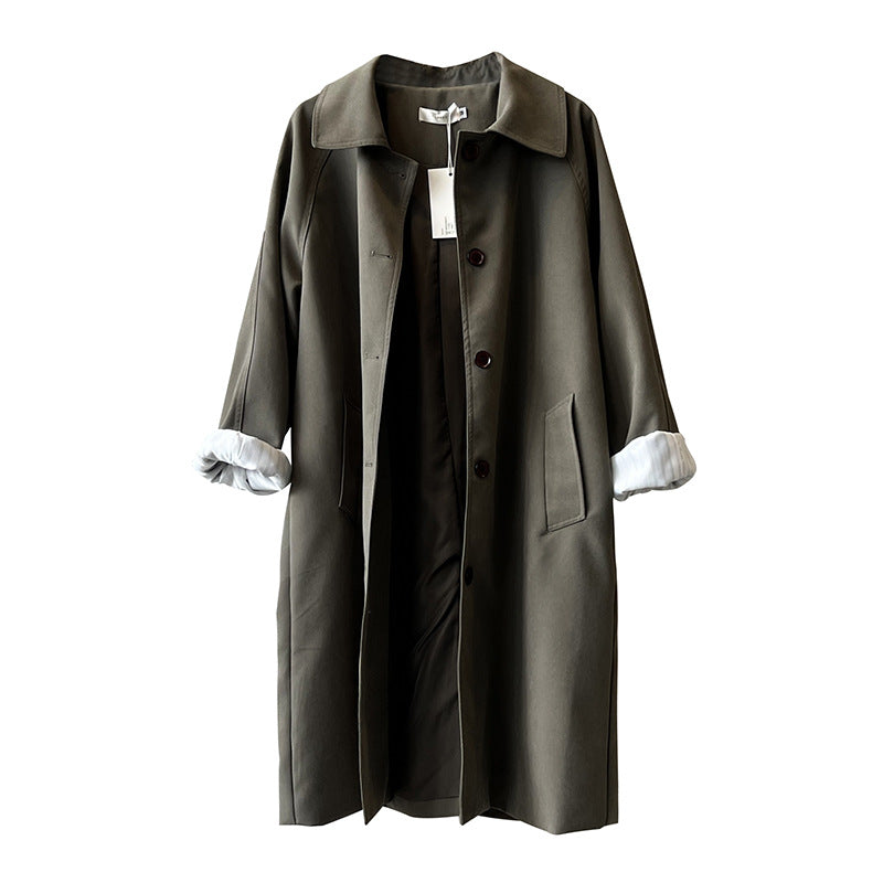 Korean Style Casual Trench Coat Women's Autumn New