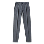 Men's Straight Leg Slim Fit Elastic Work Pants